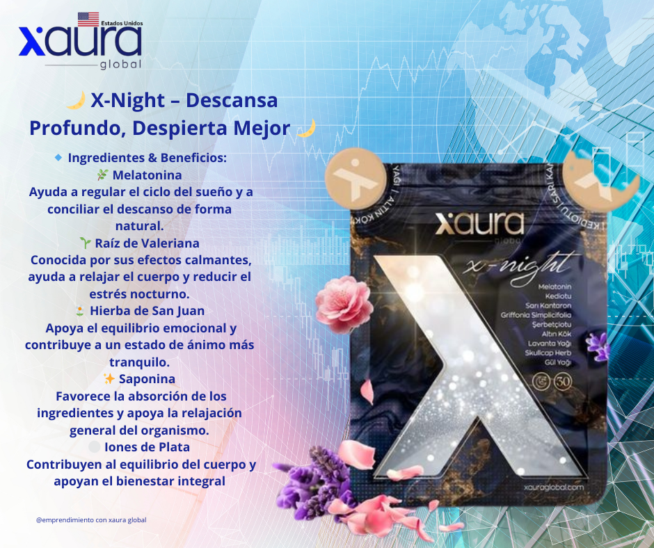 XAURA NIGHT | Bienestar y relajación nocturna