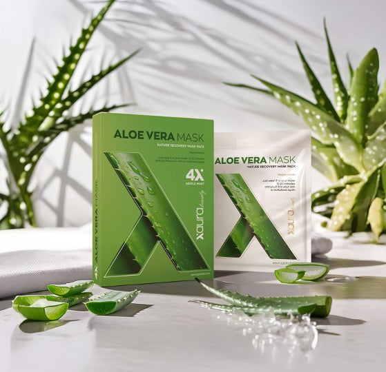 Mascarilla de Aloe Vera XAURA | Hidratación y frescura facial